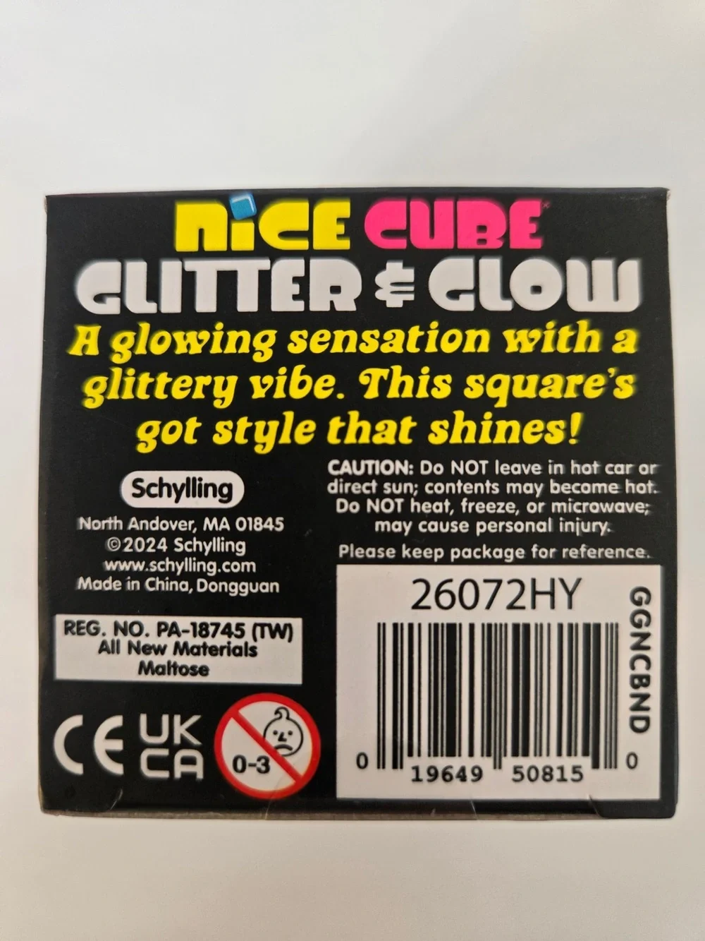 Schylling glitter glow